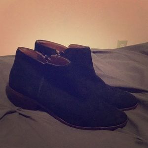 Sam Edelman black Suede Petty Boots Size 10